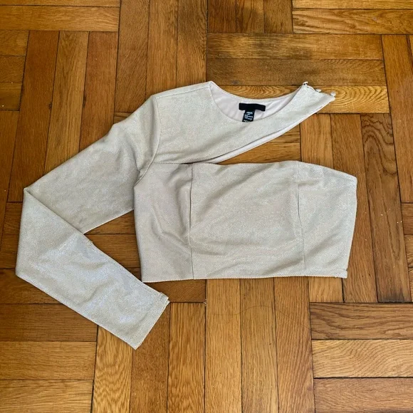 HOURS SELF TOP - Gold Beige - Size M - Picture 2 of 8